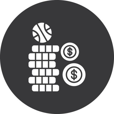 para simgesi vektör illüstrasyonu