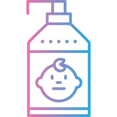 şişe simgesi vektör illüstrasyonu