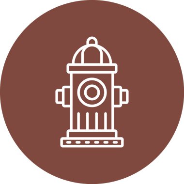 Bir fener simgesinin vektör illüstrasyonu