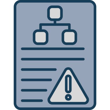 web sayfası vektör satırı simgesi