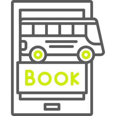 kitap simgesi vektör illüstrasyonu