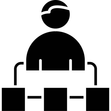 Sporcu ikonu, basit stil