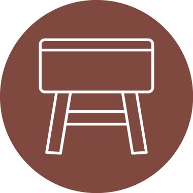 sandalye simgesi çizimi