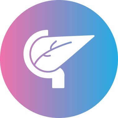 Modern bir simgenin vektör illüstrasyonu