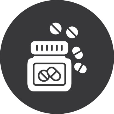 Haplar. Web simgesi basit illüstrasyon