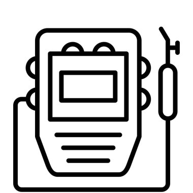 çevrimiçi alışveriş arabası ana hatları simgesi