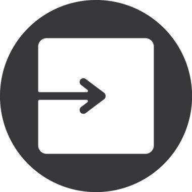 ok yönü ok yönü simgesi ana hat biçiminde