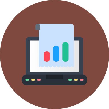 Bilgisayar. Web simgesi basit illüstrasyon