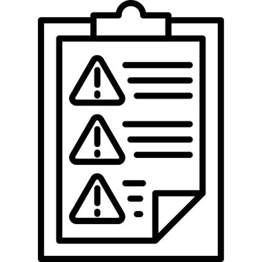 Kontrol listesi simgesi, özet biçimi