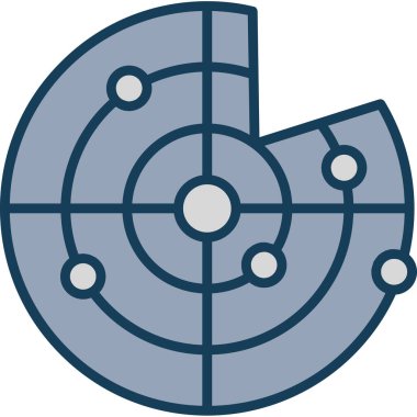 Pusula simgesi vektör resimlemesi