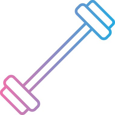 Bir beyzbol ikonunun vektör illüstrasyonu