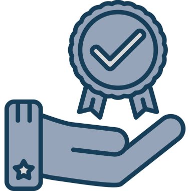 Ödül. Web simgesi basit illüstrasyon