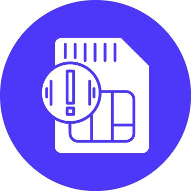 Modern bir simgenin vektör illüstrasyonu