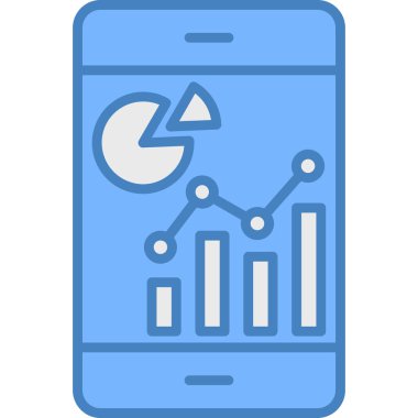 analitik simge vektör illüstrasyonu