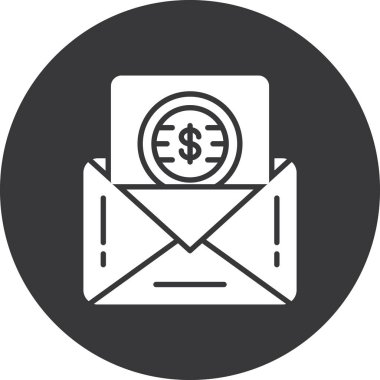 para zarfı ve para simgesi, basit biçim