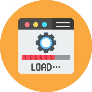 Her Kullanım için Basit Vektör Simgesi Yükle