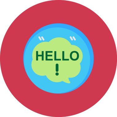 Kelime yazma Merhaba. İş kavramı kavramı, birini selamlamak olarak kullanılır.