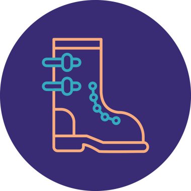 Modern simgenin vektör illüstrasyonu