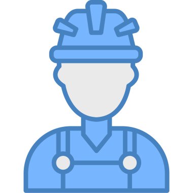 İnsan simgesinin vektör illüstrasyonu