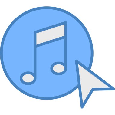 müzik Not vektör çizim