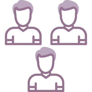 Erkek ikonu. Web simgesi