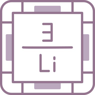 Modern bir simgenin vektör illüstrasyonu