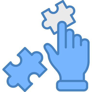 Eldiven simgesi ve vektör illüstrasyonlu eller