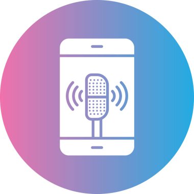 vektör cep telefon simgesi