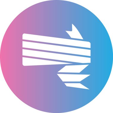 ok simgesinin vektör illüstrasyonu