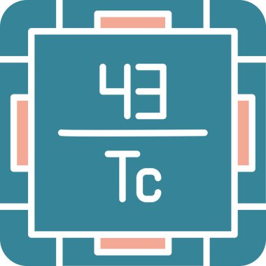 Modern bir simgenin vektör illüstrasyonu