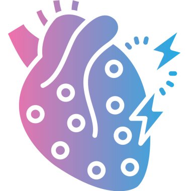 Kalp. Web simgesi basit tasarım