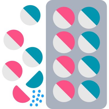 Haplar. Web simgesi basit illüstrasyon