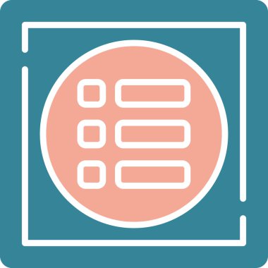 Hesap makinesi simgesinin vektör illüstrasyonu