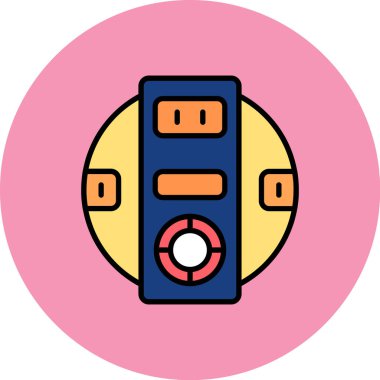 Modern b 'nin vektör illüstrasyonu eksik simgesi.