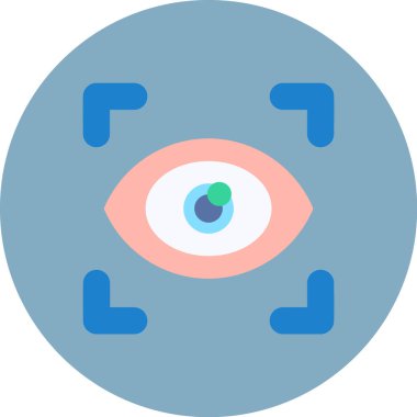 Hedef. Web simgesi basit illüstrasyon