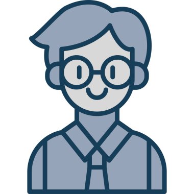 Evlat. Web simgesi basit illüstrasyon