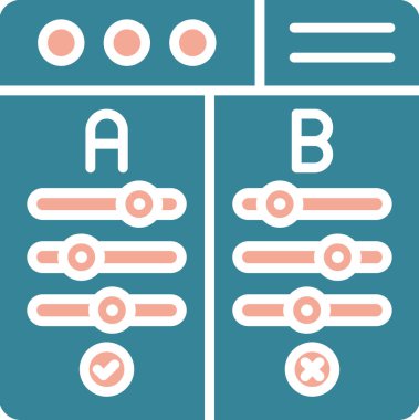 seo modern simgesinin vektör illüstrasyonu