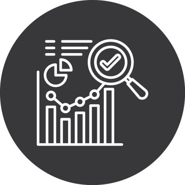 seo modern simgesinin vektör illüstrasyonu