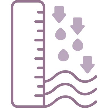 Test tüpü. Web simgesi basit illüstrasyon