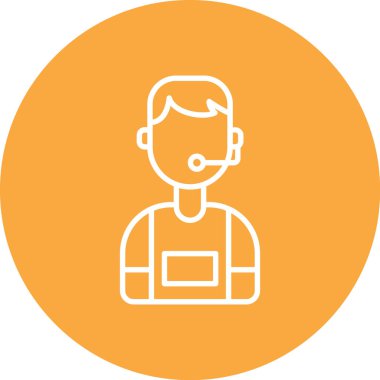 İnsanların vektör illüstrasyon simgesi