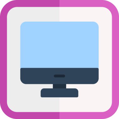 Bilgisayar monitörü. Basit tasarım