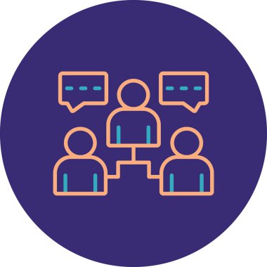 seo modern simgesinin vektör illüstrasyonu