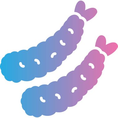 Sosis. Web simgesi basit illüstrasyon