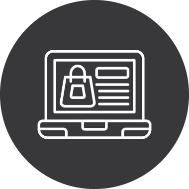 seo modern simgesinin vektör illüstrasyonu