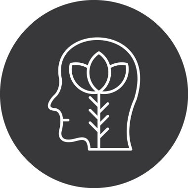 çiçek vektör simgesi modern basit vektör illüstrasyonu