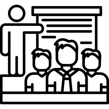 konferans toplantı simgesi