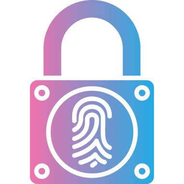 ikon vektör illüstrasyonunu kilitle