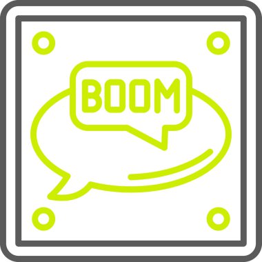 Konuşma baloncukları simge sembolü