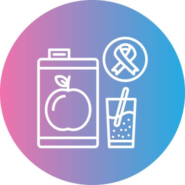 Gıda simgesinin vektör illüstrasyonu