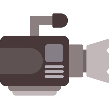 video kamera vektör illüstrasyonu